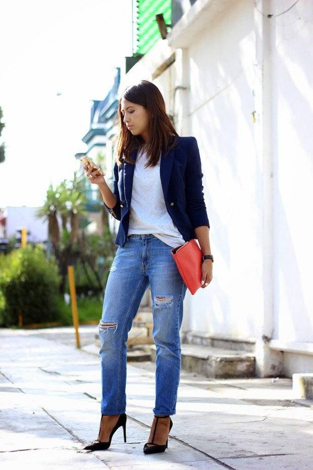18 стильных весенних идей с чем носить джинсы (фото)