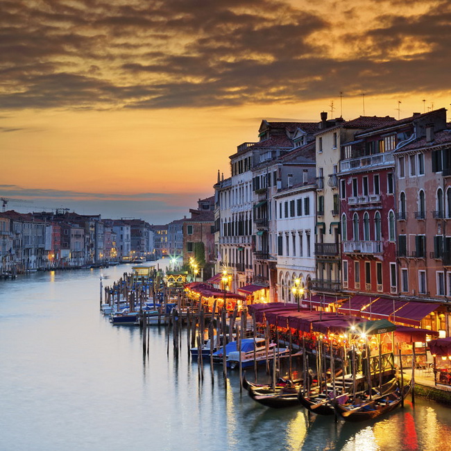 Самые романтические места Европы для отпуска. Венеция, Венето, Италия