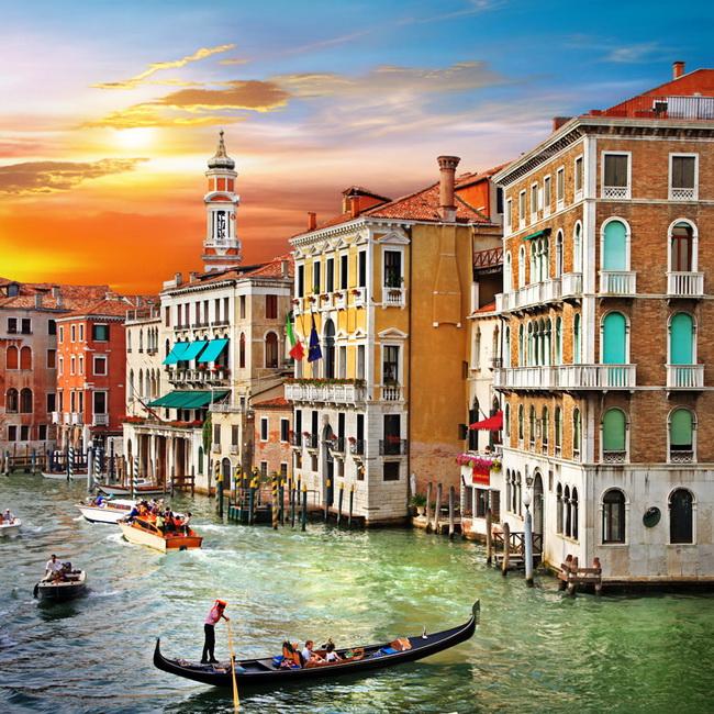 Самые романтические места Европы для отпуска. Венеция, Венето, Италия