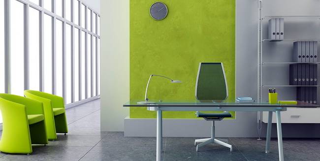 Психология цвета на рабочем месте: Зеленый