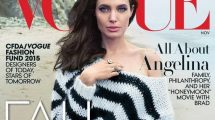 Анджеліна Джолі в п'яти фотосесіях для журналу "Vogue"