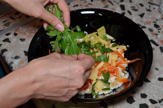 "Грин" - удивительный салат из цветной капусты