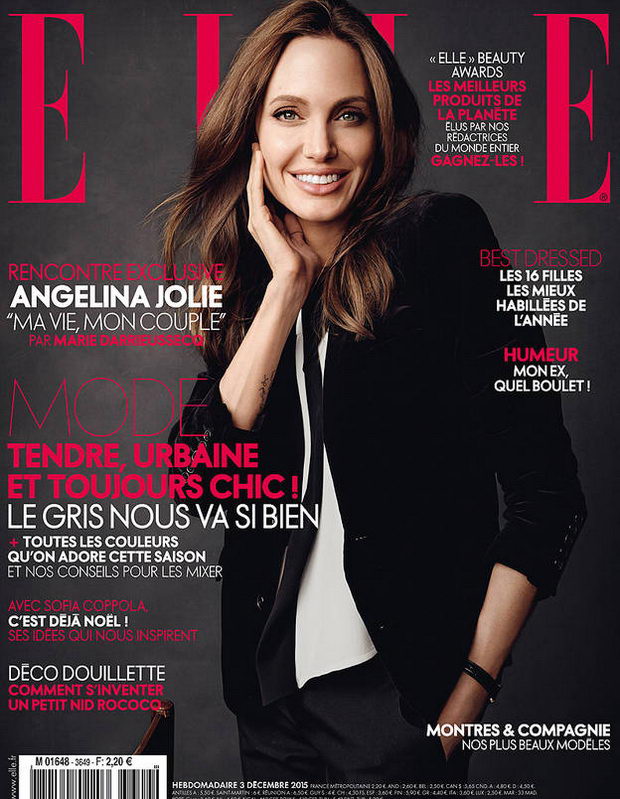 Анджелина Джоли в фотосессии для французского Elle