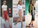 25 стильных способов носить юбку миди этой весной