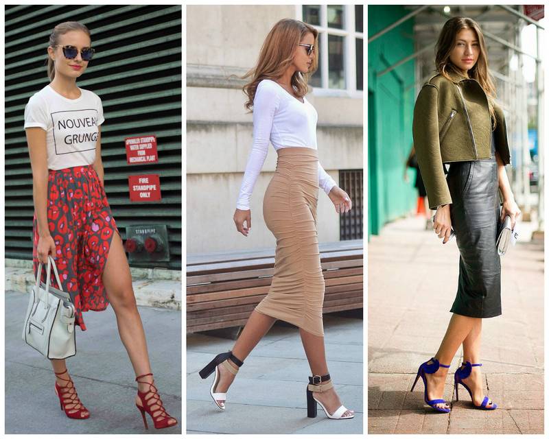 25 стильных способов носить юбку миди этой весной