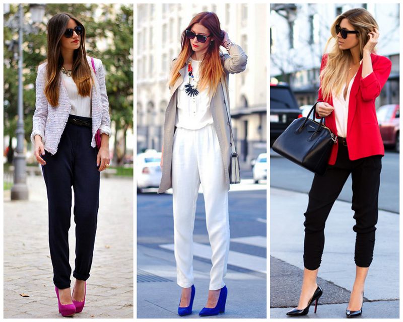 Весенний тренд: 18 стильных способов носить брюки