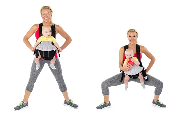 Лучший домашний фитнес с ребенком - и мама в форме!