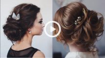 Елегантні весільні зачіски: Відео