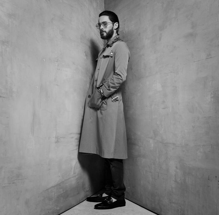 Джаред Лето в стильной фотосессии для журнала ICON Spain в одежде от GUCCI