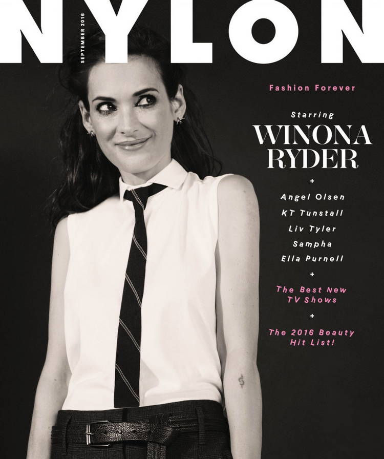 Вайнона Райдер в журнале Nylon Magazine