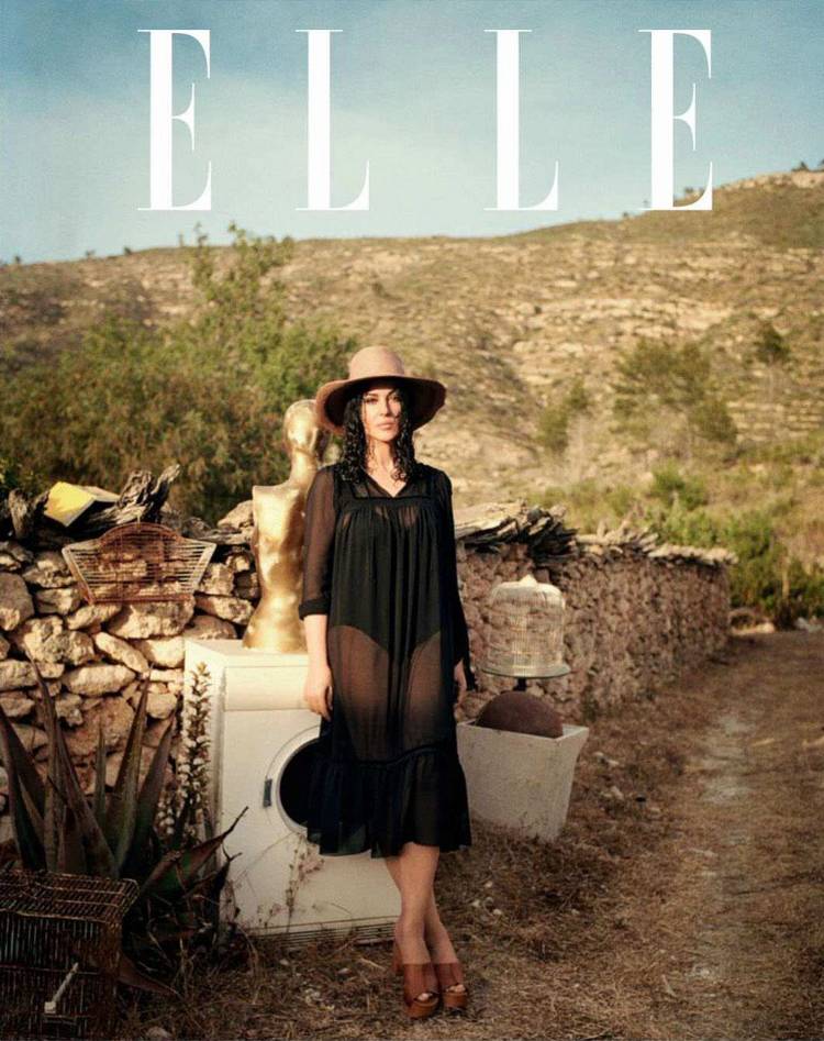 Сексуальная актриса Моника Беллуччи в фотосессии для Elle France