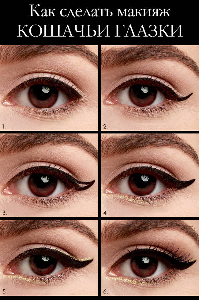 Уроки макияжа глаз