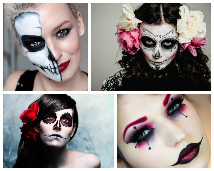 Образ на Хэллоуин: 11 видеоуроков по макияжу с оригинальными идеями