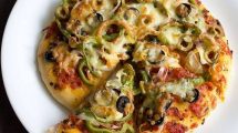 Итальянская вегетарианская пицца: пошаговый рецепт с фото