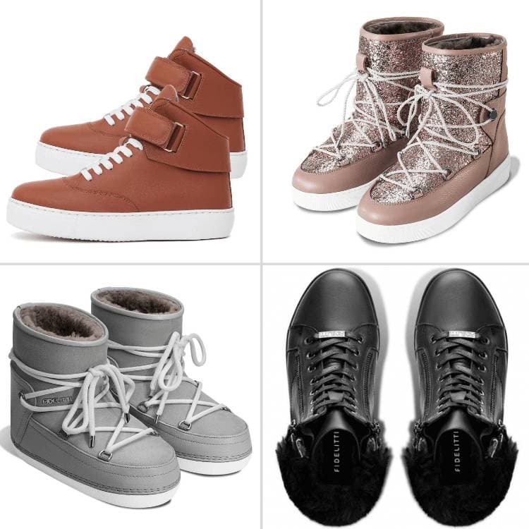 Модные ботинки на зиму от Fidelitti