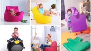 Безкаркасні пуфи: Як створити затишок та настрій у дитячій кімнаті
