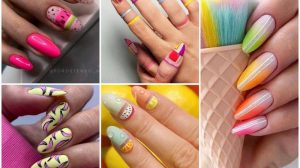 24 идеи маникюра на лето: Яркие рисунки на ногтях