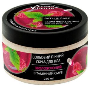 Energy of Vitamins — солевой пенный скраб «Витаминный смузи»