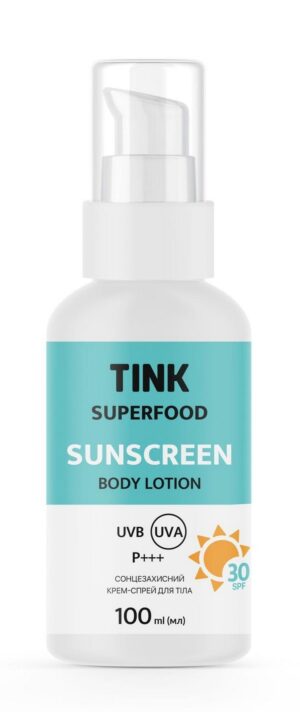Tink — солнцезащитный лосьон SPF30